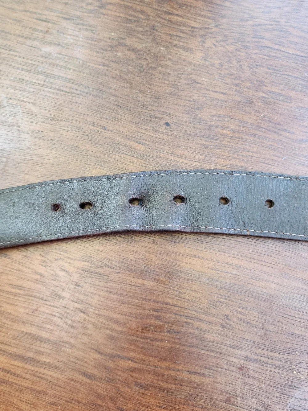 🔥Carhartt Men's Brown Leather Jean Belt Brass Buckle 52 From Keeper🔥